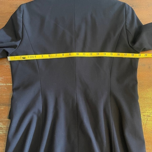 MARELLA Women's Navy Blazer 02 Buttons Jacket Size 8 - Picture 7 of 11